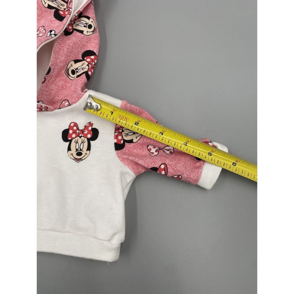Baby Or Doll Girl Separates Outfit Minnie Mouse Hooded Shirt & Pants - Picture 5 of 15